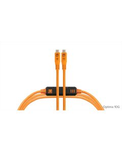 Tether Tools TetherPro Optima 10G USB-C to USB-C 4.6m Straight To Straight Orange