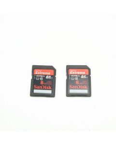 Sandisk SD 8GB Ultra (2 stuks) (Occ)