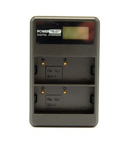 Dubbele USB Acculader voor Olympus BLH-1 (Occ)