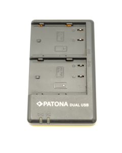 Patona Dubbele USB Acculader voor Panasonic BLF19 (Occ)