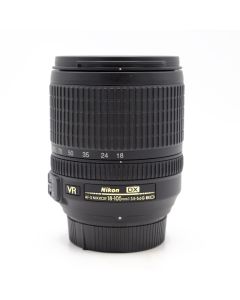 Nikon 18-105mm F3.5-5.6G AF-S DX ED VR Objectief (Occ)
