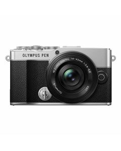 Olympus E-P7 Zilver + 14-42mm F3.5-5.6 EZ Zwart