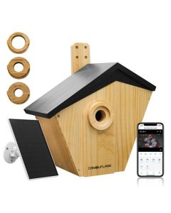 Camouflage EZ Birdbox Bird Nest with Built-In AI Camera