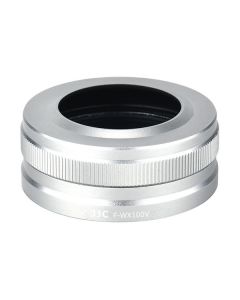 JJC F-WX100V Fujifilm Zonnekap Set Zilver