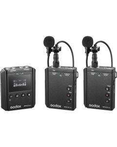 Godox WMicS2 Kit 2 UHF Wireless Microphone System