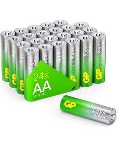 GP AA Batterij Alkaline Super 1.5V - 24 Stuks