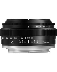 TTArtisan 25mm F2 Fujifilm X-Mount Objectief