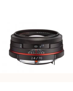 Pentax 70mm F2.4 HD DA Zwart K-Mount