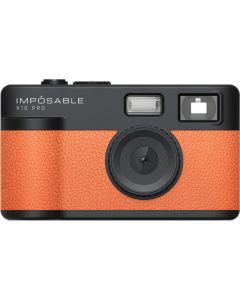 IMP&Oacute;SABLE X10 Pro Signal Orange 12MP Screenless Retro Camera