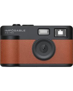IMP&Oacute;SABLE X10 Pro Cognac Brown 12MP Screenless Retro Camera