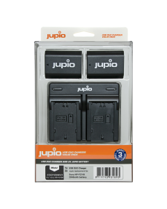 Jupio Kit 2x Accu NP-FZ100 - 2040mAh + USB Dual Charger