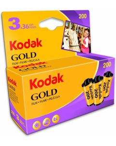 Kodak Gold 200 ASA 36 opn / 3 Pak
