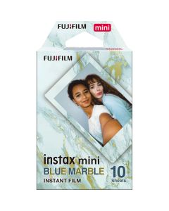 Fujifilm Instax Mini Colorfilm Blue Marble 10 Pak