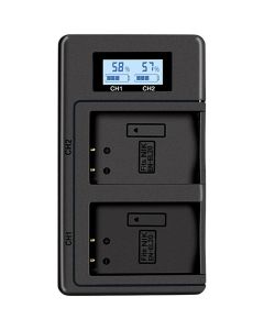 MCOPlus Duo Charger USB Nikon EN-EL20