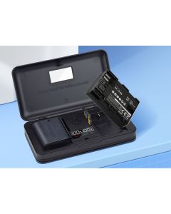 MCOPlus USB Duo Charger Canon LP-E6