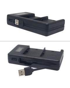 MCOPlus Duo Charger USB Nikon EN-EL15