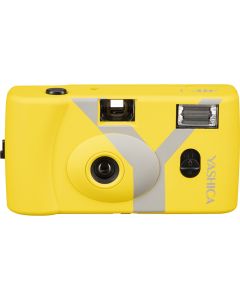 Yashica MF-1 Compactcamera met Film Yellow