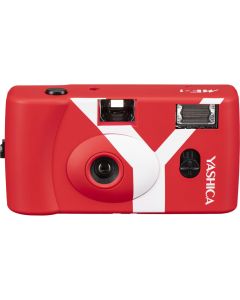 Yashica MF-1 Compactcamera met Film Red