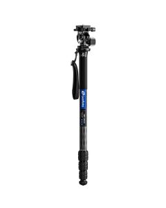 Leofoto MP-285C Carbon Monopod + VH-10S Balhoofd