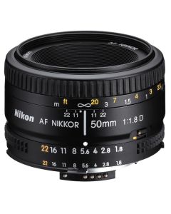 Nikon 50mm F1.8D AF Nikkor Objectief