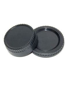 Caruba LB-NI1 Achterlens en Bodydop voor Nikon F-Mount