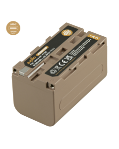 Jupio Accu Sony NP-F750 Ultra C (VSO0302) USB-C Input
