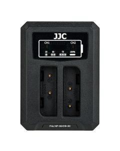 JJC USB Dual Charger voor Fuji NP-95 (DCH-NP95)