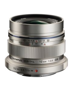 Olympus 12mm F2 M.Zuiko Digital ED Zilver