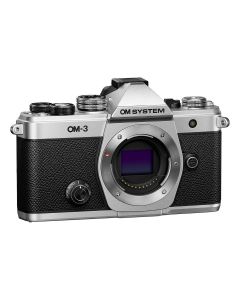 OM System OM-3 Camera Body Zilver