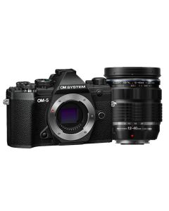 Om System OM-5 Camera Zwart + 12-40mm F2.8 Pro II