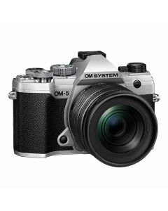 Om System OM-5 Camera Zilver + 12-45mm