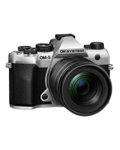 OM System OM-5 II Camera Zilver + 12-45mm F4 Pro
