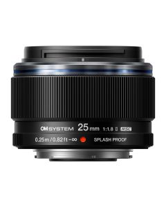 OM System 25mm F1.8 II M.Zuiko Digital ED Zwart