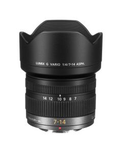 Panasonic 7-14mm F4 Lumix G Vario Zwart