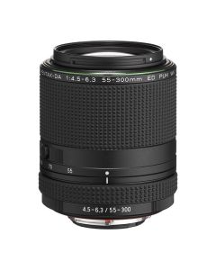 Pentax 55-300mm F4.5-6.3 ED HD DA PLM WR Zwart K-Mount