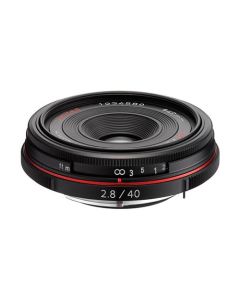 Pentax 40mm F2.8 HD DA Limited Edition Zwart K-Mount