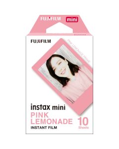 Fujifilm Instax Mini Colorfilm Pink Lemonade Frame 10 Pak