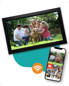 Pora&Co Digital Photo Frame 15 inch Black