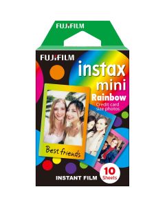 Fujifilm Instax Mini Colorfilm Rainbow 10 Pak