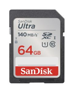Sandisk SDXC Ultra 64GB UHS-I CL10 140Mb/s