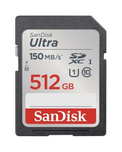 Sandisk SDXC Ultra 512GB UHS-I CL10 150Mb/s
