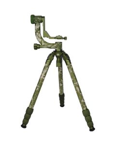 Sirui CT-3204 Carbon Statief + CH20 Gimbal Camouflage