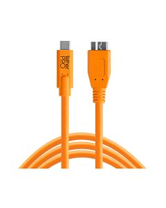 Tether Tools TetherPro USB-C naar USB 3.0 Micro-B 4.6m kabel Oranje