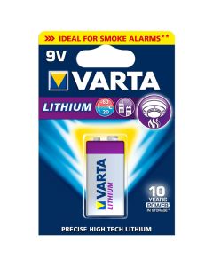 Varta Lithium Batterij 9V