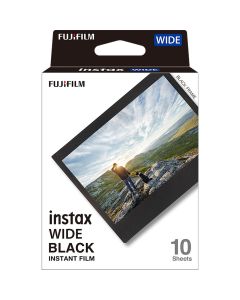 Fujifilm Instax Wide Colorfilm Black Frame 10 Pak