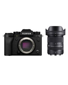 Fujifilm X-T5 Zwart + Sigma 18-50mm F2.8