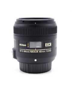 Nikon 40mm F2.8G AF-S DX Micro Nikkor Objectief (Occ)