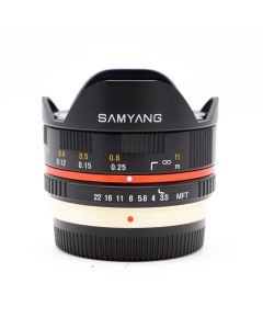Samyang 7.5mm F3.5 UMC Fisheye MFT-Mount (Occ)