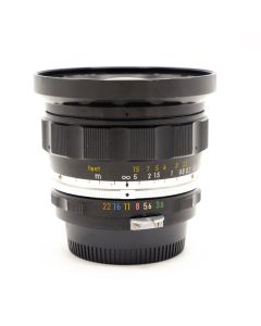 Nikon 20mm F3.5 Nikkor-UD Auto Nippon Kogaku Japan F-Mount (Occ)