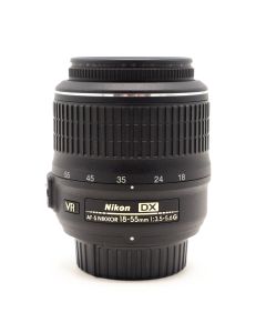 Nikon 18-55mm F3.5-5.6G VR AF-S Nikkor DX F-Mount (Occ)